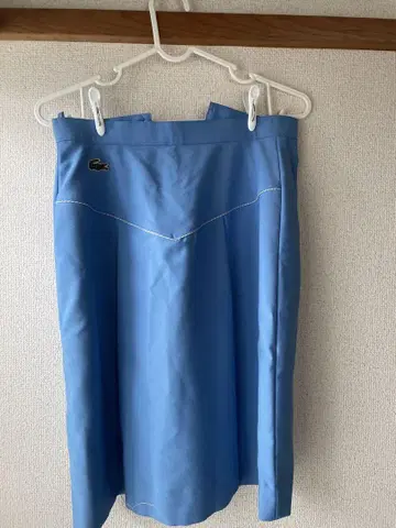 Lacoste 블루 스카이블루 미니 스커트 택 포함 라코스테