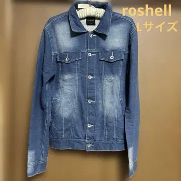 roshell 블루 데님 디자인 G 페이드 가공