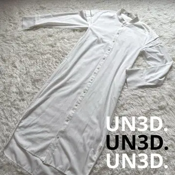 아언리드 UN3D. 노카라 셔츠 롱 원피스