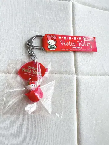 키티 Hello Kitty 도야마 한정 튤립 키링 지역 한정
