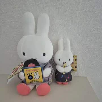 미피 & 뮤직 봉제 인형 마스코트 키체인 Miffy