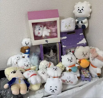 [ 재게재 ] BT21 RJ 봉제 인형 마스코트 묶음 판매
