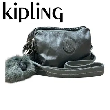 Kipling 키플링 숄더백 그레이 메탈릭