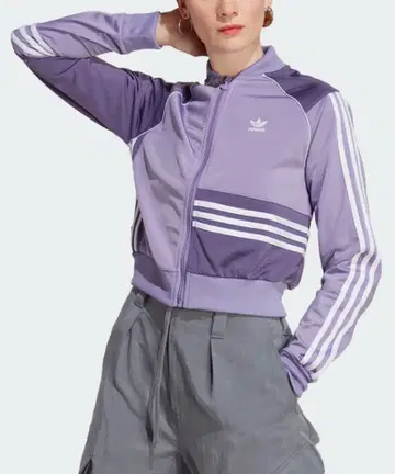[새상품급] adidas 퍼플 집업 자켓