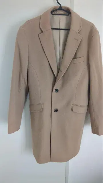 TRADMENCLLECTION 베이지 체스터 코트 M 사이즈