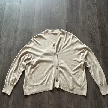 DRESSTERIOR 숏 기장 가디건 베이지 38