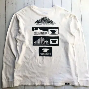 MOUNTAINSMITH 마운틴스미스 롱T 화이트 긴팔 L