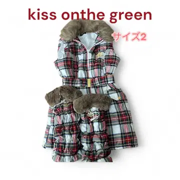 kiss on the green 겨울용 의류 레그 워머 세트 사이즈 2