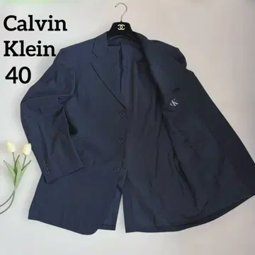 Calvin Klein / 테일러드 자켓 / 블랙 / 40