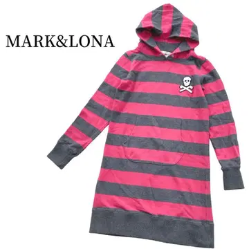 MARK&LONA 스컬 후드티 원피스 보더 인기 골프 브랜드