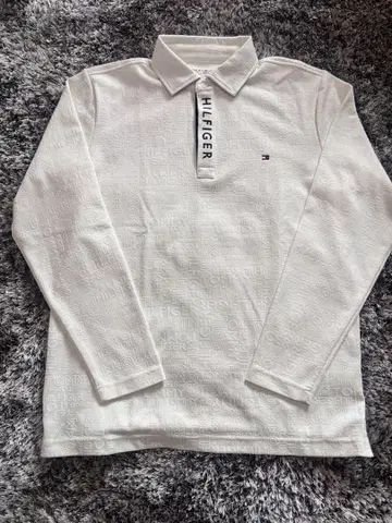 Tommy Hilfiger 화이트 긴팔 셔츠 골프웨어