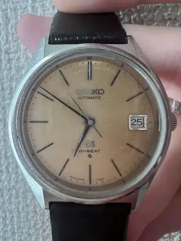 GRAND SEIKO 자동 와인딩 시계 HI-BEAT 5645-7010