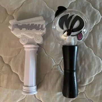 나니와단시 응원봉 은색 테이프 묶음 판매