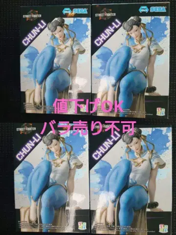 스트리트 파이터 6 쵸코노세 프리미엄 피규어 춘리 x 4