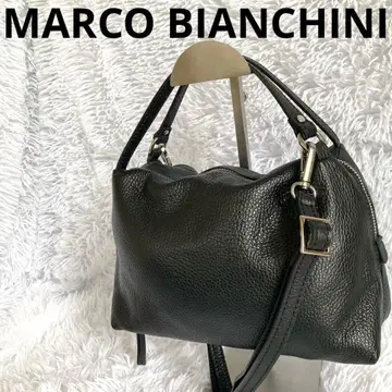 [ 새상품급 ] MARCO BIANCHINI 2way 숄더백 블랙