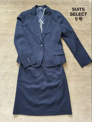 SUITS SELECT 네이비 정장 셀렉트 스커트 셋업 허리밴딩 9