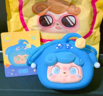 Q.BABY QBABY Qkid 이어폰 케이스 코인 케이스 (블루)