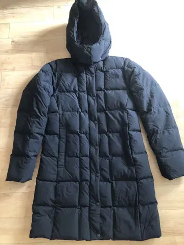 THE NORTH FACE 블랙 다운 자켓 캠핑 시에라