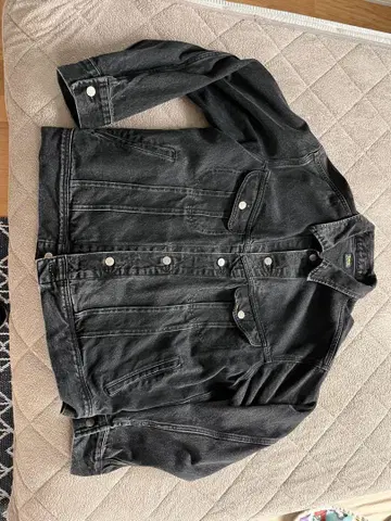 Lee 블랙 데님 자켓