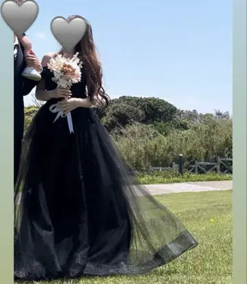 촬영용 드레스