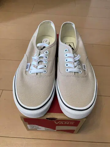 [ 새상품 미사용 ] 반스 오센틱 25cm 베이지