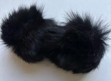 퍼 커프스 블랙