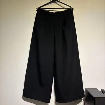 LAD MUSICIAN 2Tuck Wide Slacks black 42