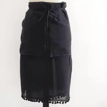 dosa 태슬 파레오 w/hand stitching 랩스커트