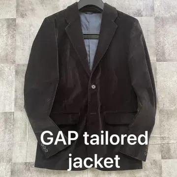 벨로아 테일러드 자켓 블랙