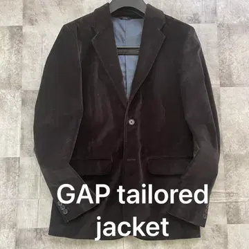 벨로아 테일러드 자켓 블랙