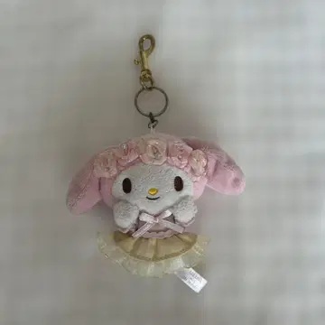 00's 헤이세이 리즈리사 x 마이멜로디 드레스 포함 마스코트 키링