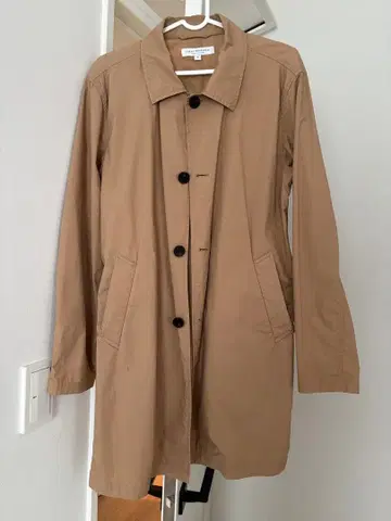 베이지 스텐카라 코트