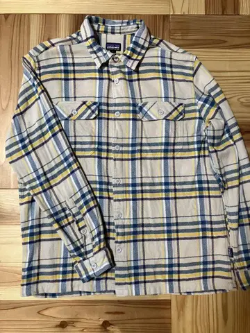 patagonia 체크 무늬 플란넬 셔츠 L