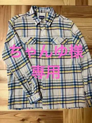 patagonia 체크 무늬 플란넬 셔츠 L