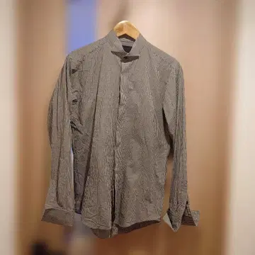 와이셔츠 깅엄 체크 결혼식 피로연 MAZZO