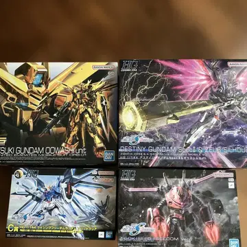 RG 아카츠키 건담 오오와시 유닛 & HG 데스티니 건담 spec I