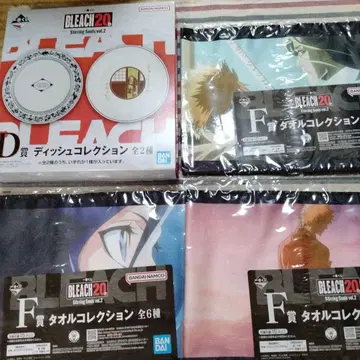 BLEACH 제일복권 D상 디쉬 컬렉션 F상 타월 컬렉션