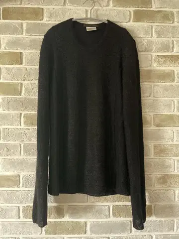 Julius resonance기 키드 모헤어 스웨터