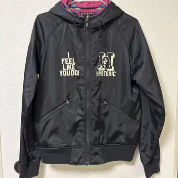 HYSTERIC GLAMOUR 블랙 후드티