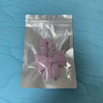 CRANK POPUP RIBBON 헤어 스크런치_PINK