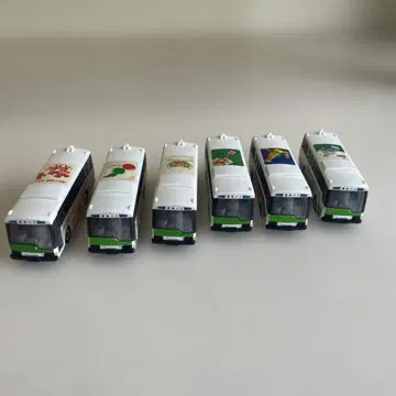 토미카 버스 미니카 6대