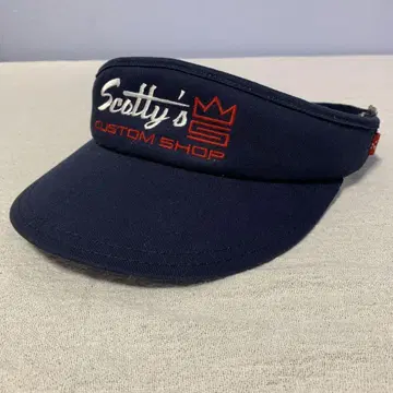 스카티 카메론 네이비 선바이저 자수