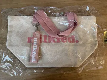 밀크 페도 토트백 핑크