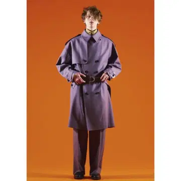 17AW LITTLEBIG 트렌치코트 퍼플