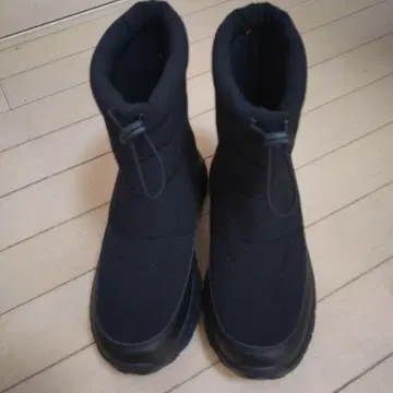 스노우 부츠 블랙 24cm 미사용 새상품