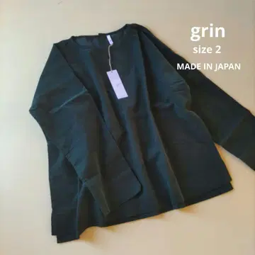 grin 세로 골 코듀로이 셔츠