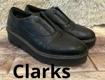 Clarks 블랙 로퍼 EUR38(23.5cm)