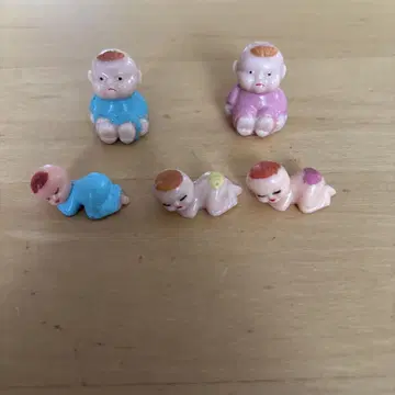 아기 피규어 5체 세트