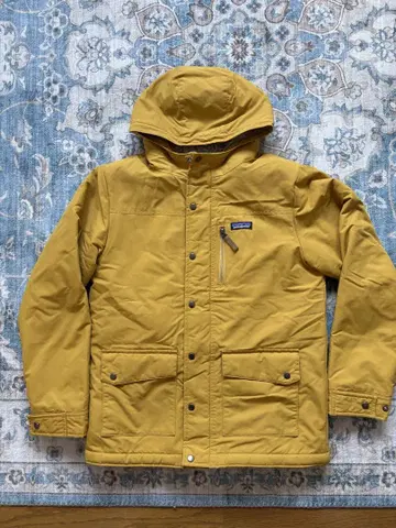 Patagonia 후드 부착 자켓 머스타드