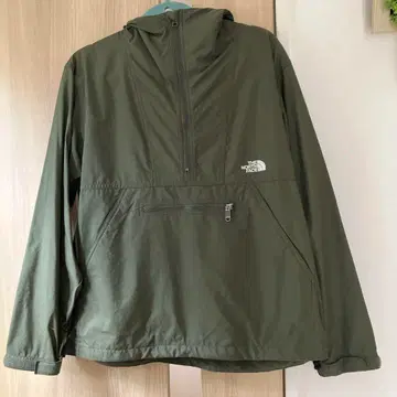 THE NORTH FACE 올리브 그린 마운틴 후드티 남성용 S